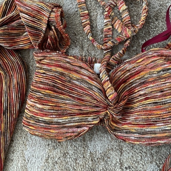 Ronny Kobo Swayze Top in multi crop top - Picture 5 of 7